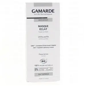 Gamarde White Effect Masque Eclat Bio 40 g pas cher