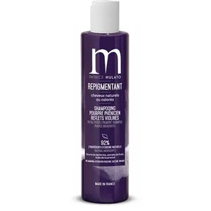 MULATO - SHAMPOOING REPIGMENTANT Pourpre Phénicien - Shampooing Repigmentant Naturel - Mulato - 200 ml pas cher