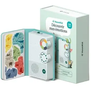 Jeu éducatif Hoomkid Livre audio bien-être pas cher
