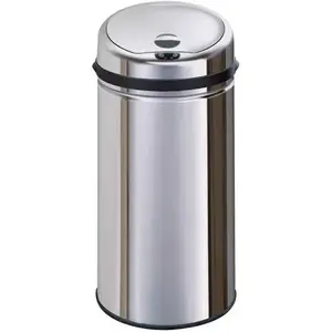 KITCHEN MOVE Poubelle de cuisine automatique 42L ARTIC en acier Inox avec seau