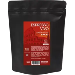 Café grain PFAFF 250G Espresso Vivo - Intensité 4 pas cher