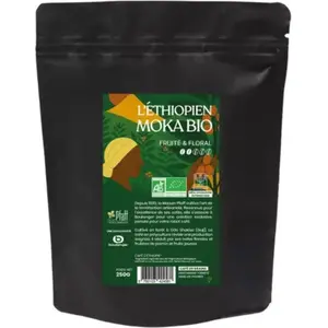Café grain PFAFF 250G L'Ethiopien Moka Bio - Intensité 2 pas cher