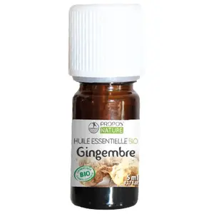 Propos'Nature Propos' Nature Aroma-Phytothérapie Huile Essentielle Gingembre Bio 5ml pas cher