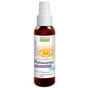 Propos' Nature Cosmétique Huile de Soin Relaxante Apaise & Envoûte Bio 100mlVendu paratida-sante-discount-fr