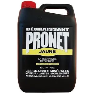 Dégraissant mécanique 5 litres jaune - Pronet