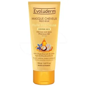 EVOLUDERM Masque Cheveux Huiles dArgan de Bourrache & Camélia 150 ml pas cher