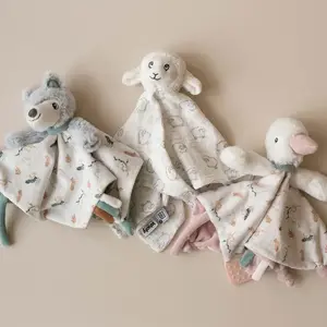 Doudou plat Buddy Loup pas cher