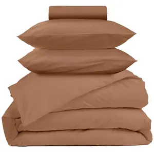 Parure - Draps Housse 160x200cm, Housse De Couette 240x260cm, Taie D'o...Vendu parcdiscount