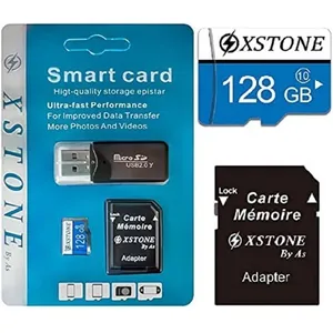 SNAKIOX Carte Memoire XSTONE 128 GB Micro SD Class 10 avec Adaptateur ... pas cher