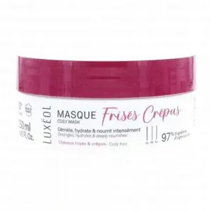 Masque capillaire - LUXÉOL - Masque Frisés Crépus - Hydrate & nourrit ... pas cher