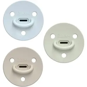Elhée Pack 3 sucettes Choochoo Bobby Sand Blue Sky Sage (0-6 mois) pas cher