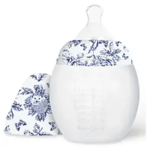 Elhée Biberon X Tartine et Chocolat Toile de Jouy Bleu (240 ml)