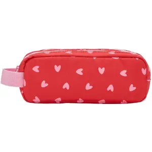 Trousse simple Coeurs Roses pas cher