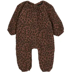 Tenue pour poupée Gaze Léopard Marron (sans col) pas cher