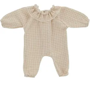 Tenue pour poupée Petits Carreaux (avec col) pas cher