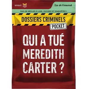 Asmodée Asmodee Qui A Tué Meredith Carter ? [Pocket] pas cher