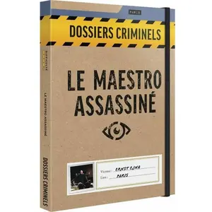 Jeu d'enquête Asmodee Dossiers Criminels Le Maestro Assassiné pas cher