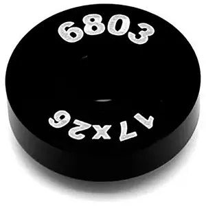 Black Bearing Adaptateur De Presse à Roulements Press 6803 To-6803 One Size pas cher