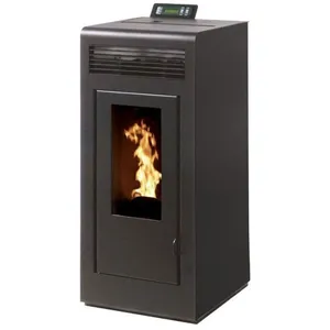 INTERSTOVES Poêle à granules MARINA 11 Etanche Concentrique - Noir pas cher
