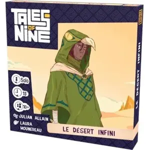 Jeu d'enquête Asmodee Tales of Nine 3 Le Désert Infini pas cher