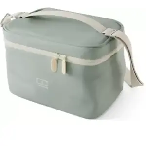 Monbento Sac repas isotherme - Arctic 5L - Vert Natural - 5 L - Sangle amovible pas cher