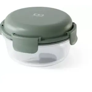 MONBENTO Bol à salade en verre 950ml Sunny Vert Natural pas cher