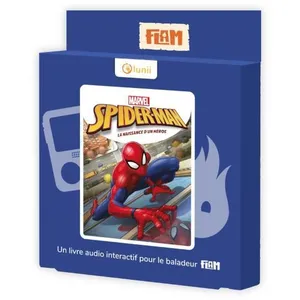 Comparateur de prix : Livre audio interactif pour le baladeur Flam Lunii Spider-Man Marvel