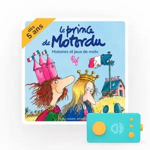 Jeu éducatif Lunii Le prince de Motordu Histoires et jeux de mots pas cher