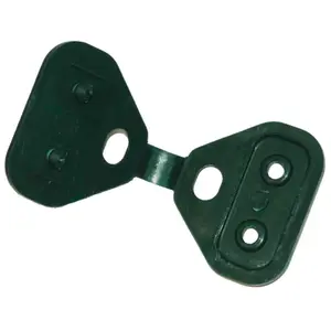 Maillestore - Clips verts 2 points - Sachet de 50 ou 25 pièces Vert Sachet de 50 pièces pas cher