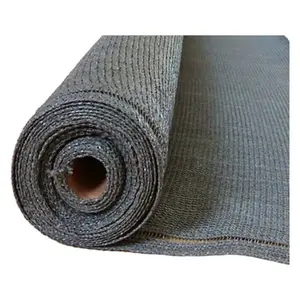 MAILLE STORE Brise-vue 100% - Gris anthracite - 270gr/m² - Boutonnières Gris foncé 2m x 25m pas cher