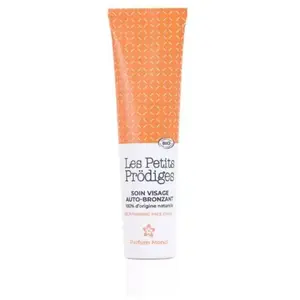 Soin Visage Auto-Bronzant Hydratant - Teint Hâlé Rapide et Durable - Senteur Monoï 100% d'Origine Naturelle, Certifié Bio, Vegan, Fabriqué en France - LES PETITS PRODIGES pas cher