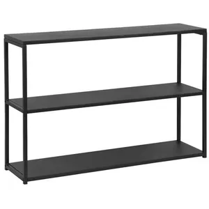 SWEEEK Etagère bibliothèque industrielle basse métal 3 niveaux IndustrielleVendu parcdiscount