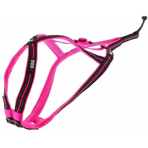 Harnais pour chien I-DOG Canicross X-Baxk - Rose - XL pas cher