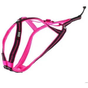 Harnais pour chien I-DOG Canicross X-Back ONE - Rose - 4XS pas cher