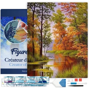 Figured'Art Diamond Painting set - Volwassenen 40x50 cm met lijst