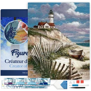 Figured'Art Diamond Painting set - 5D DIY Art voor volwassenen - 40x50...
