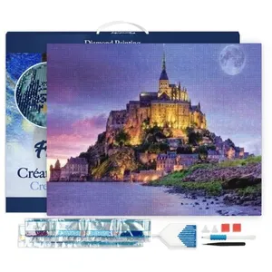 Figured'Art Diamond Painting set Volwassenen 40x50 cm met lijst Mont S...