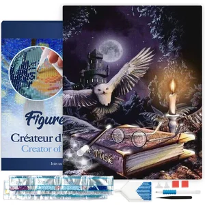 Figured'Art Diamond Painting set Volwassenen 40x50 cm met lijst Magisc...
