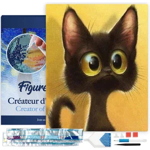 Figured'Art Diamond Painting set Volwassenen 40x50 cm met lijst Verras...