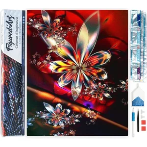 Figured'Art Diamond Painting set Volwassenen 40x50 cm Fractaal ontwerp...