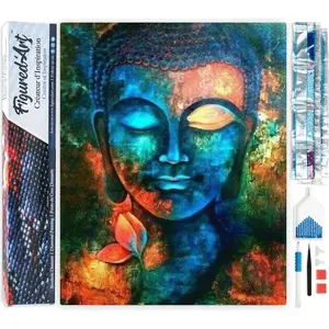 Figured'Art Diamond Painting set Volwassenen 40x50 cm Ontspannen boedd...