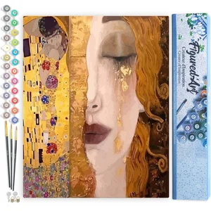 Figured'Art Schilderen op Nummer Volwassenen canvas Gustav Klimt - Han...