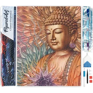 Figured'Art Diamond Painting set Volwassenen 40x50 cm Boeddha - 5D DIY...