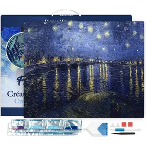 FIGURED'ART Diamond Painting - Figured’Art - Van Gogh Nuit Étoilée - 4...