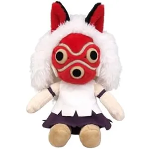 Semic Princess Mononoke Otedama Knuffel Figure San 21 cm Knuffeles pas cher