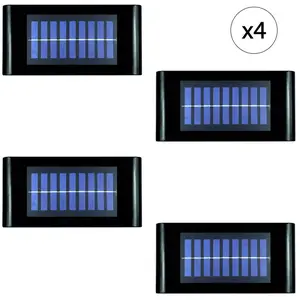 Lot 4 Appliques murales solaire EZIlight® Solar up n downVendu parcdiscount