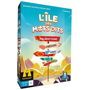 Jeu d’ambiance Asmodee L'île des Mots Dits pas cher