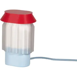 Nour Lamp - Warren & Laetitia - 3D Geprinte Lamp - Rood en Blauw - Nac... pas cher