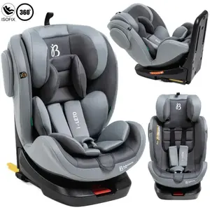 BEBELISSIMO - Siège auto Isofix - pivotant 360 ° - 40-150cm - 0-36kg -... pas cher