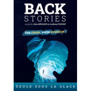 Jeu d'enquête La boîte de jeu Backstories Seule sous la glace pas cher